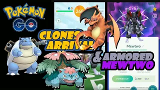 Clone Charizard, Armored Mewtwo & Clones Pokemon Raid - Pokemon GO