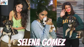 Selena Gomez Pet Lover - Animal Lover - Selena Gomez Playing With Dog -  #Shorts #SelenaGomez