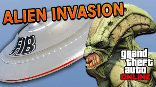 Alien UFO Halloween Event in GTA 5 Online (How To Activate)