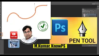 Photoshop for  Beginners| USE of PEN tool #Basictoolsofphotoshop