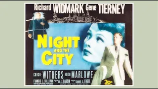 Night and the City 1950 Film Noir Richard Widmark Gene Tierney