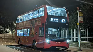 DFRV + Massive Diversion | Arriva London Route 405: Croydon To Redhill To Croydon | HT19 (SK70BVB)