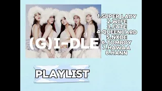 (g)I-dle playlist//джи айдл плейлист 🍓🎧🧸