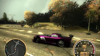 Need For Speed MOST WANTED 2005 - Dodge Viper SRT-10 TOp Speed 406Km/h