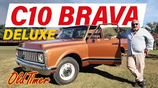 BRAVA POR FUERA Y POR DENTRO Pick Up Chevrolet C10 Deluxe 1972 Brava Color Cobre Azteca - Oldtimer