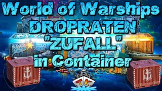 Zufallsmechanismen & Dropraten der Container in World of Warships auf Deutsch