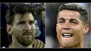 Cristiano Ronaldo & Lionel Messi | Sad Moments | Cry Moments | #RESPECT ™✔️