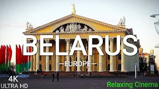 Deep Sleep music | Belarus 8K | Minsk 8K | Relaxing Cinema | Belarus 4K | Minsk 4K