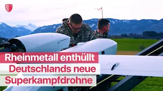 Rheinmetall enthüllt: Deutschlands neue Superkampfdrohne