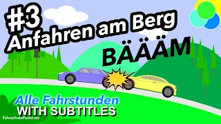 #3 BergAnfahren - Dritte Fahrstunde - Fahrschule Punkt