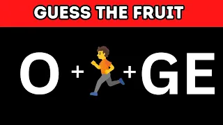 Can You Guess The Fruit By Emoji 🍊🍋🍌