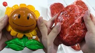 Clay Cracking Compilation #51 (점토 부수기 クレイクラッキング slime asmr)