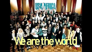 ❤♫ We are the world 四海一家1985 (U.S.A. for Africa) by Michael Jackson, Lionel Richie