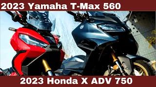 2023 Yamaha T-Max 560 Vs. 2023 Honda X ADV 750 Comparison