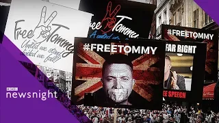 Meet the Tommy Robinson supporters - BBC Newsnight
