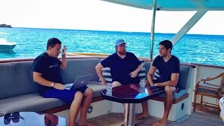 Q&A With My First 2 Millionaire Students On A $10 Million Yacht