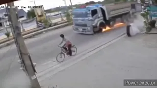 Luckiest people survive close calls