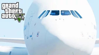 GTA 5 SP #25 - A380-800 Mod