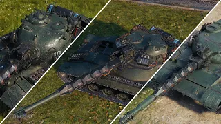 3D styles for the Object 140, Bat.-Châtillon 25 t, or M48A5 Patton (Striking Harrier)