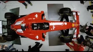 2014 Ferrari F14 T Final Touches Pre Testing Ferrari F1 2014 Car Video CARJAM TV HD 2014