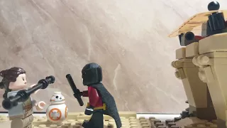 Лего Анимация Битва Вселенных/Красный Робин против Рей