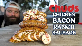 Chicken Bacon Ranch Sausage! | Chuds BBQ