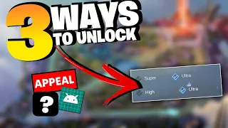 3 WAYS to ENABLE ULTRA GRAPHICS + ULTRA REFRESH RATE | Mobile Legends