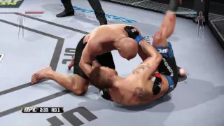 EA SPORTS™ UFC® mark Coleman vs tim baker