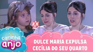 Dulce Maria expulsa Cecília do seu quarto | Carinha de Anjo