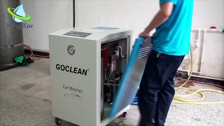 Water tank maintenance video for GOCLEAN car steamer