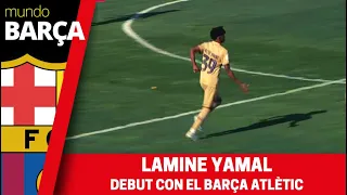 FC Barcelona: Lamine Yamal debuta con el Barça Atlètic