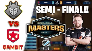 SEMI FINAL! G2 vs Gambit | Highlights | CSGO DreamHack Masters Spring 2021 | Gambit vs G2 Esports