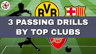 3 passing exercises from top club training sessions!