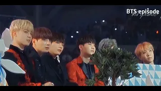 BTS reaction when they first won a daesang award was so iconic