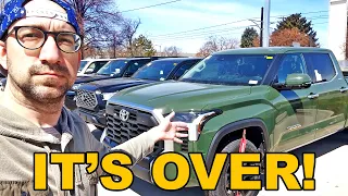 Toyota Dealer SHOCKS Every Truck Buyer, Ford Is SCREWED Now!