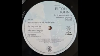 Elton John - Tiny Dancer (Live) - Vinyl record