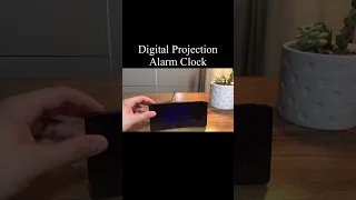 Projection Alarm Clock | Digital Clock with 180° Rotatable Projector