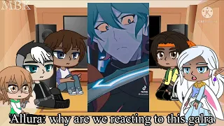 Voltron (s1) react to their future