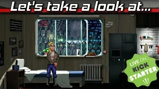 Born Punk - Kickstarter Demo Gameplay (A Cyberpunky Classic Point & Click Adventure)