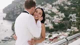 Positano stunning wedding at Villa Oliviero with dramatic views!