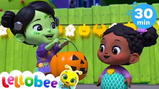 Trick Or Treat Halloween Song! Baby Cartoons - Kids Sing Alongs | Moonbug