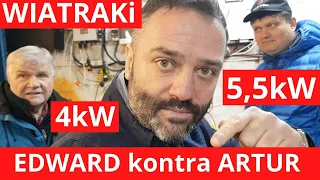 Energia off grid: wiatrak 5,5 kW kontra wiatrak Edwarda 4kW kto wygra. Dwa różne podejścia