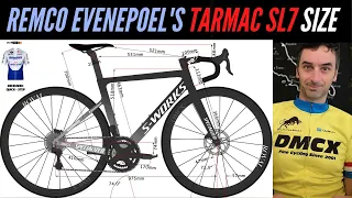 Remco Evenepoel's Tarmac SL7 Size 2021