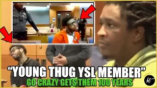 Young Thug YSL Member GO CRAZY IN COURT [THEY GET 100 YEARS] 🤔