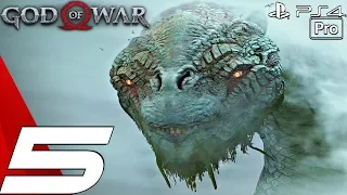 GOD OF WAR 4 - Gameplay Walkthrough Part 5 - Open Sea & World Serpent (PS4 PRO)