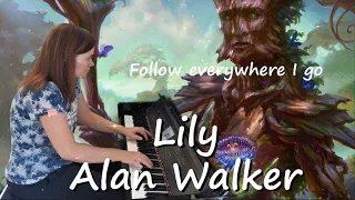 Alan Walker - Lily (piano cover) played in Peter Buka style + lyrics (tutorial soon)