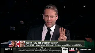 [BREAKING] Max Kellerman reacts: Tyson Fury 2 def. Deontay Wilder; captures WBC Heavyweight Title