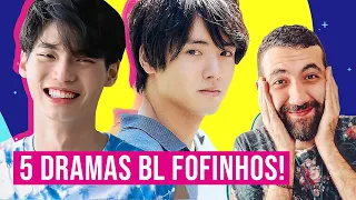 INDICAÇÃO DE BLS FOFINHOS COM FINAL FELIZ: TOP 5 Melhores doramas BL 2021 | LISTA DRAMA BOYS LOVE #1