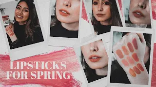 Favourite Drugstore Lipsticks for Spring!