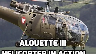Alouette III Helicopter - Approach and landing! Royal Netherlands Air Force